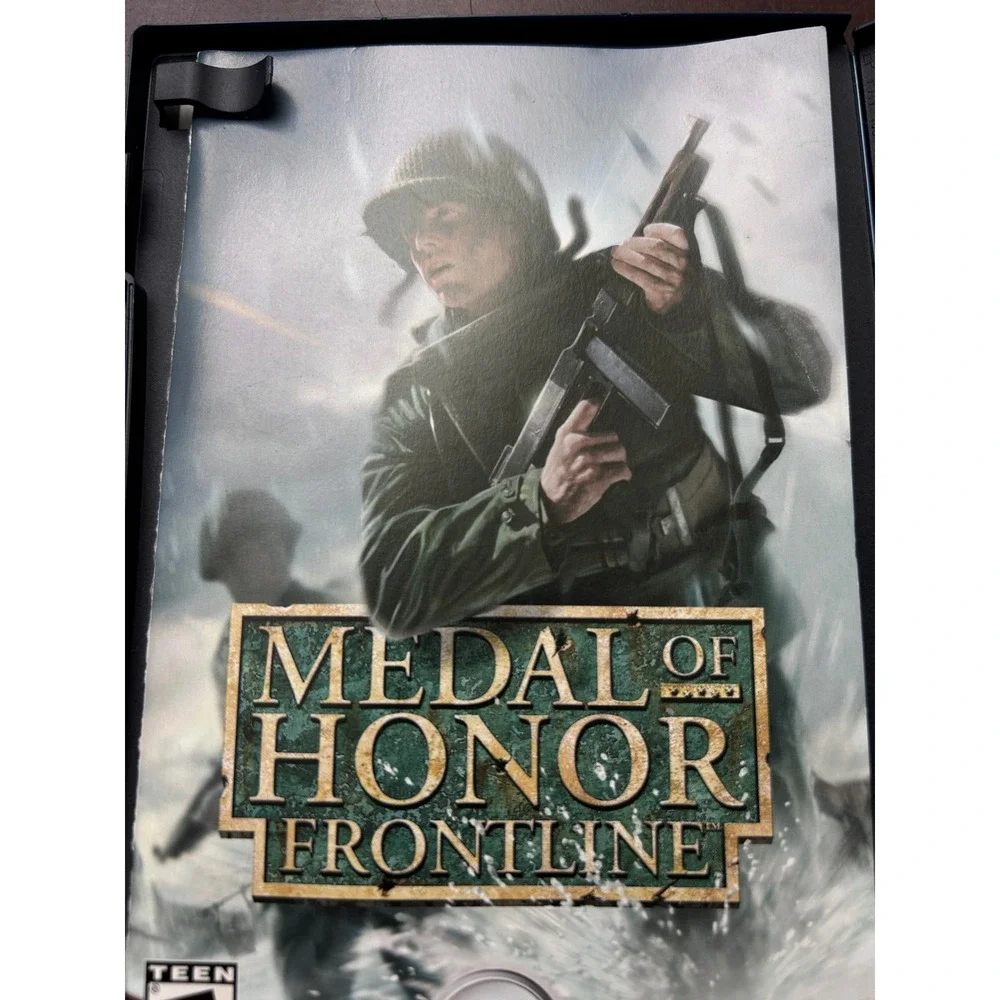 Medal of Honor Frontline PS2 PlayStation 2 Greatest Hits CIB Tested WWII Shooter